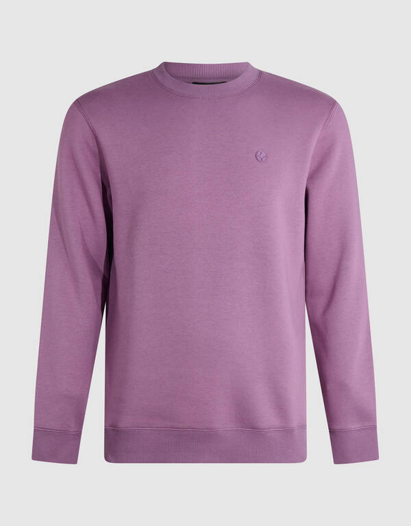 Badge Pullover Lila SHOEBY MEN