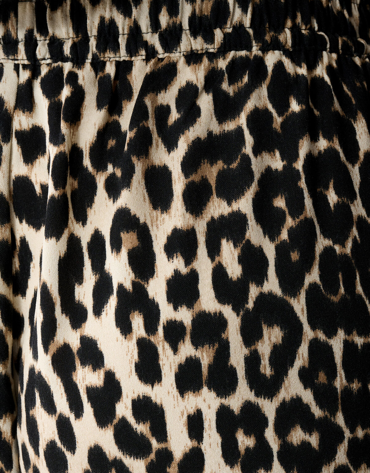 Leopard Weitbein-Hose Braun SHOEBY WOMEN