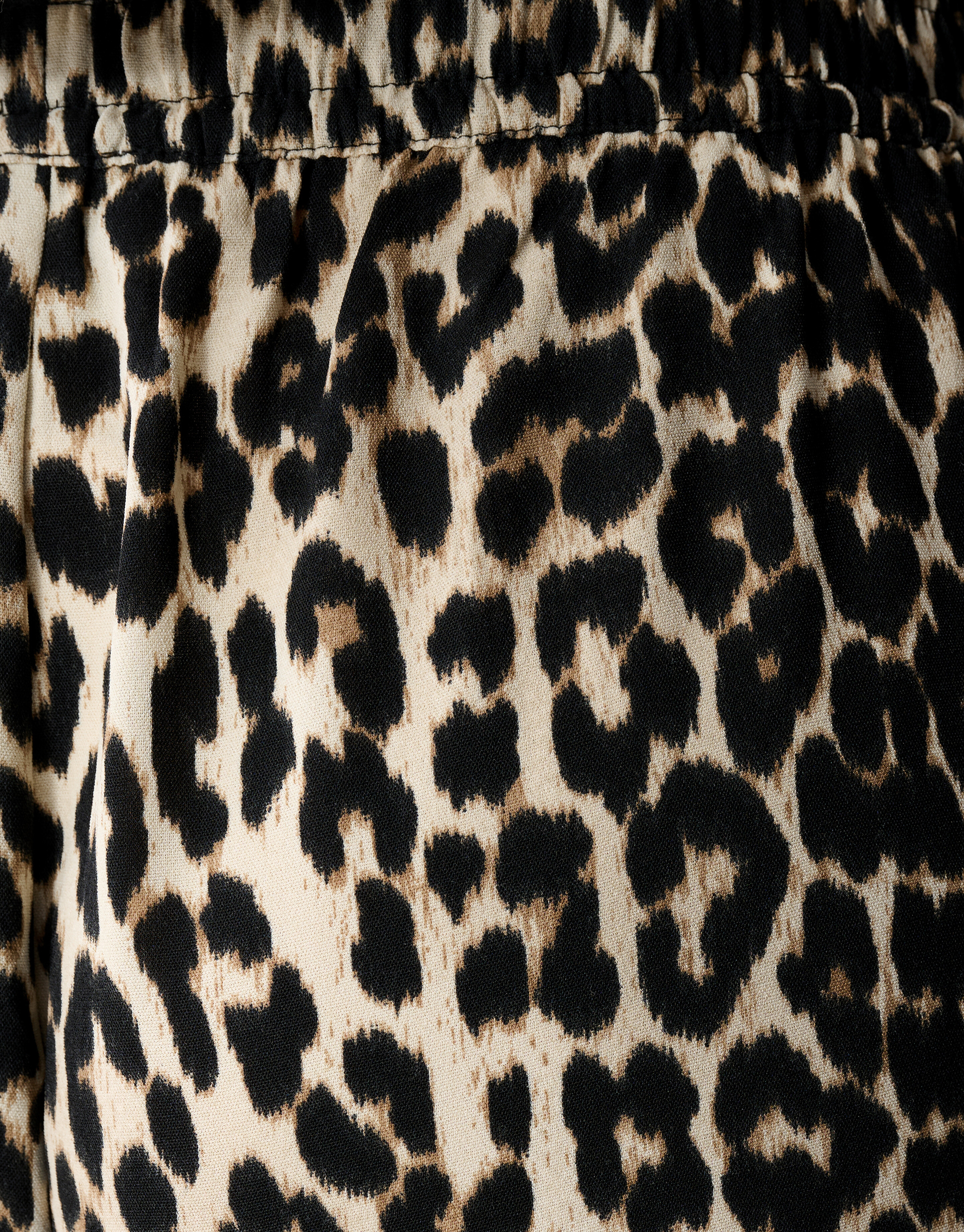 Leopard Weitbein-Hose Braun SHOEBY WOMEN