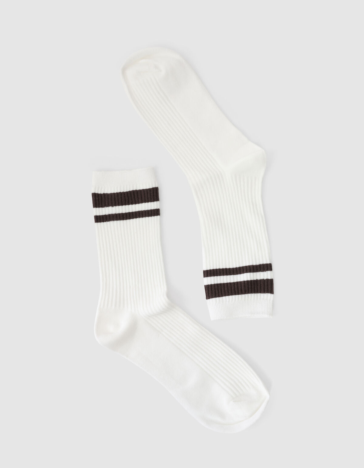 Sportliche Streep-Socken Braun SHOEBY ACCESSOIRES