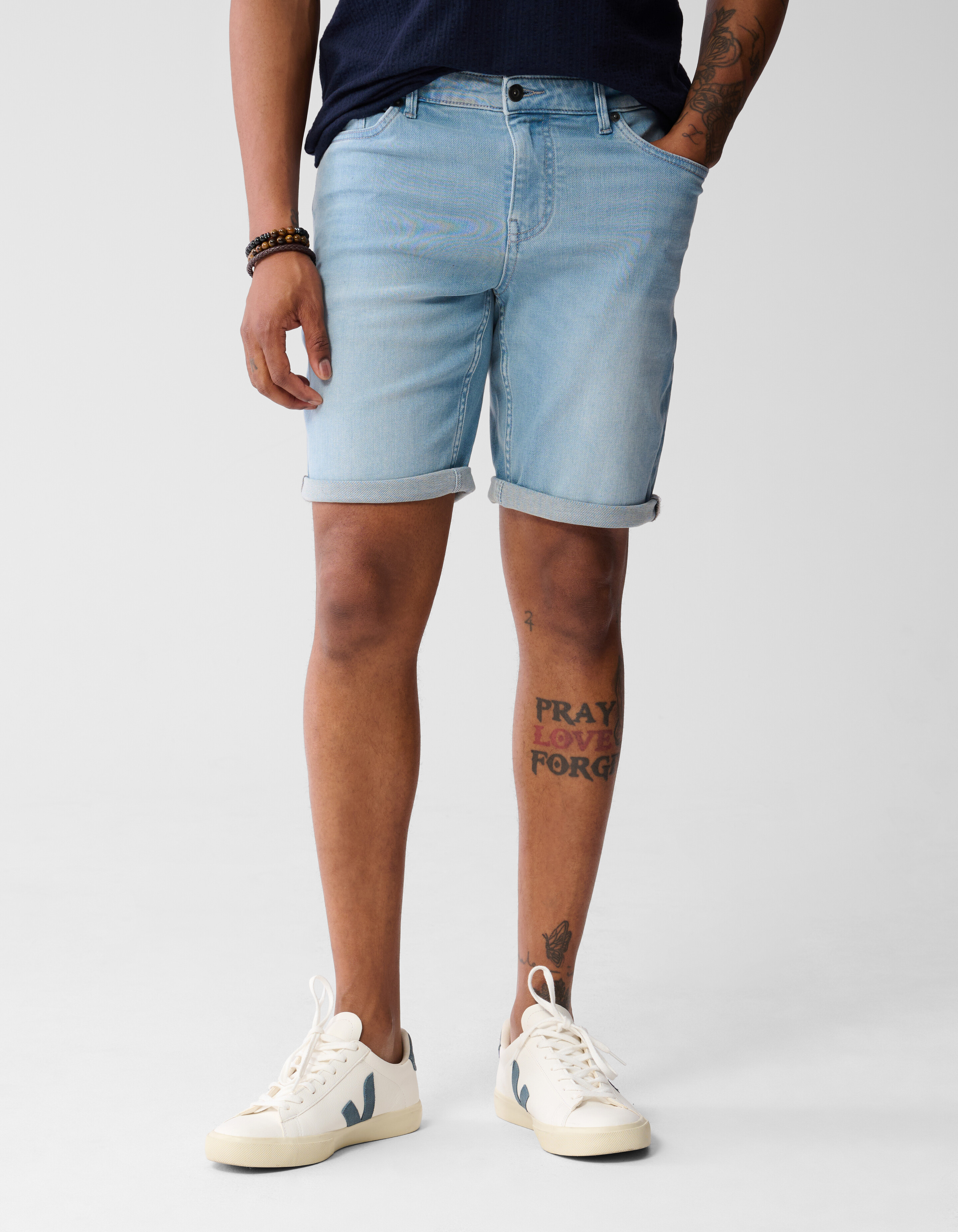 Denim Short gebleicht SHOEBY MEN