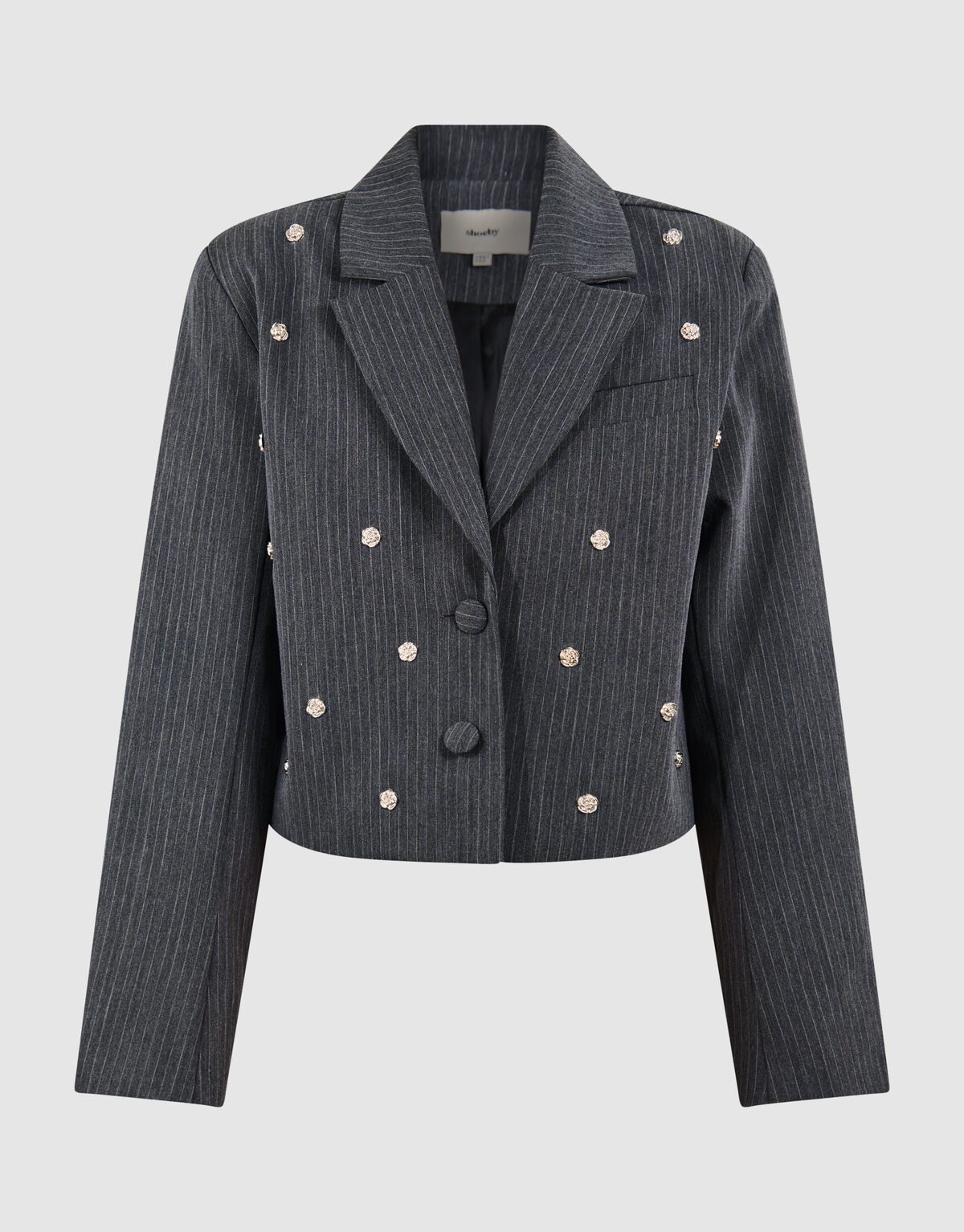 Studs Blazer Dunkelgrau SHOEBY GIRLS