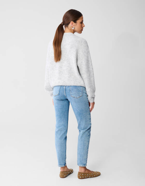 Tapered Fit Jeans Mediumstone L29 Eksept