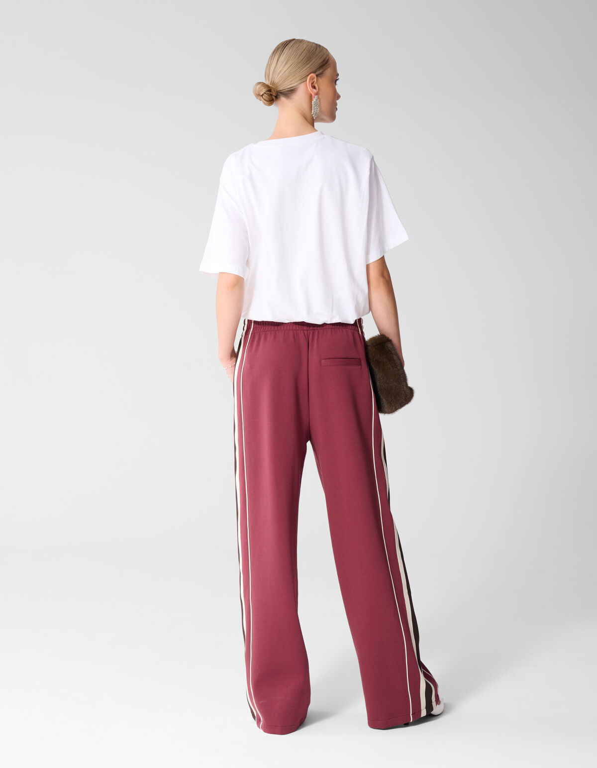 Oversized Balloon T-Shirt Wei&szlig; SHOEBY WOMEN
