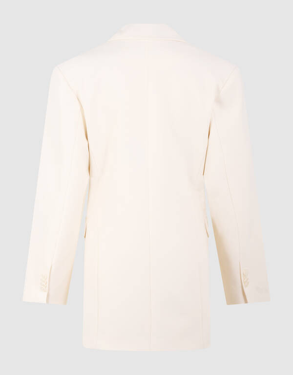 Blazer Mini Kleid Gebrochen Wei&szlig; SHOEBY WOMEN