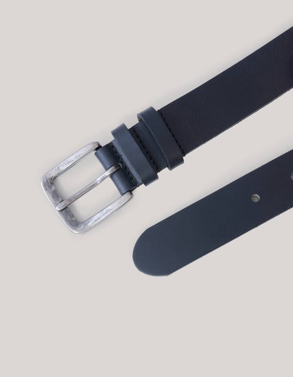 Lederg&uuml;rtel Schwarz SHOEBY MEN