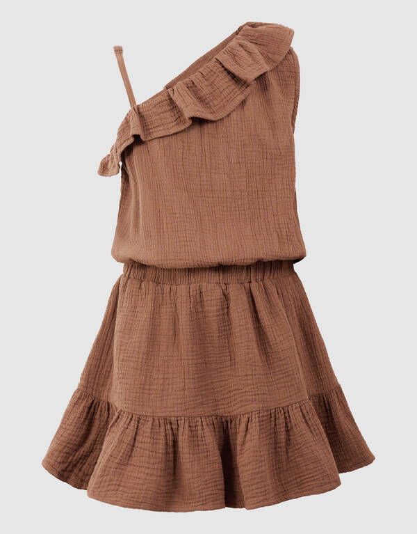 Struktur Playsuit Braun SHOEBY GIRLS