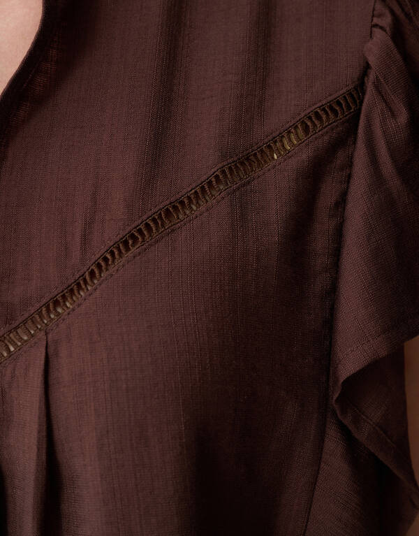 R&uuml;schentop Braun SHOEBY WOMEN