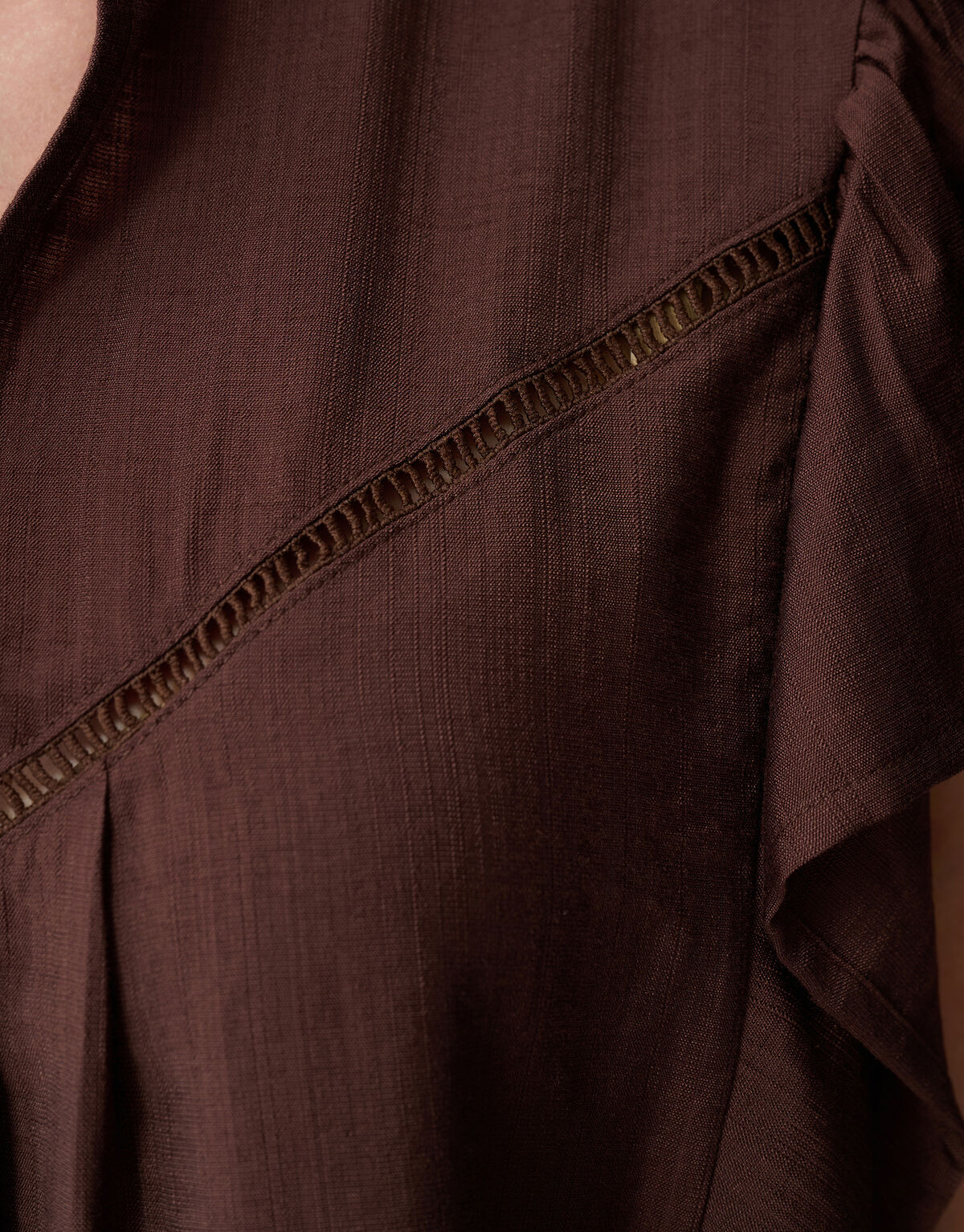 R&uuml;schentop Braun SHOEBY WOMEN