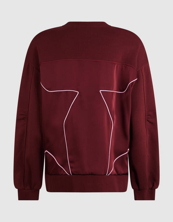 Athletic Artwork Pullover Dunkelrot SHOEBY WOMEN