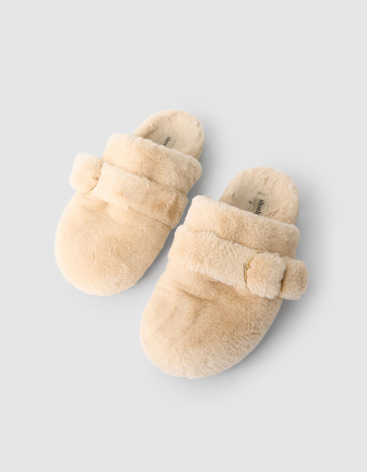 Furry Mule Sand SHOEBY SHOES