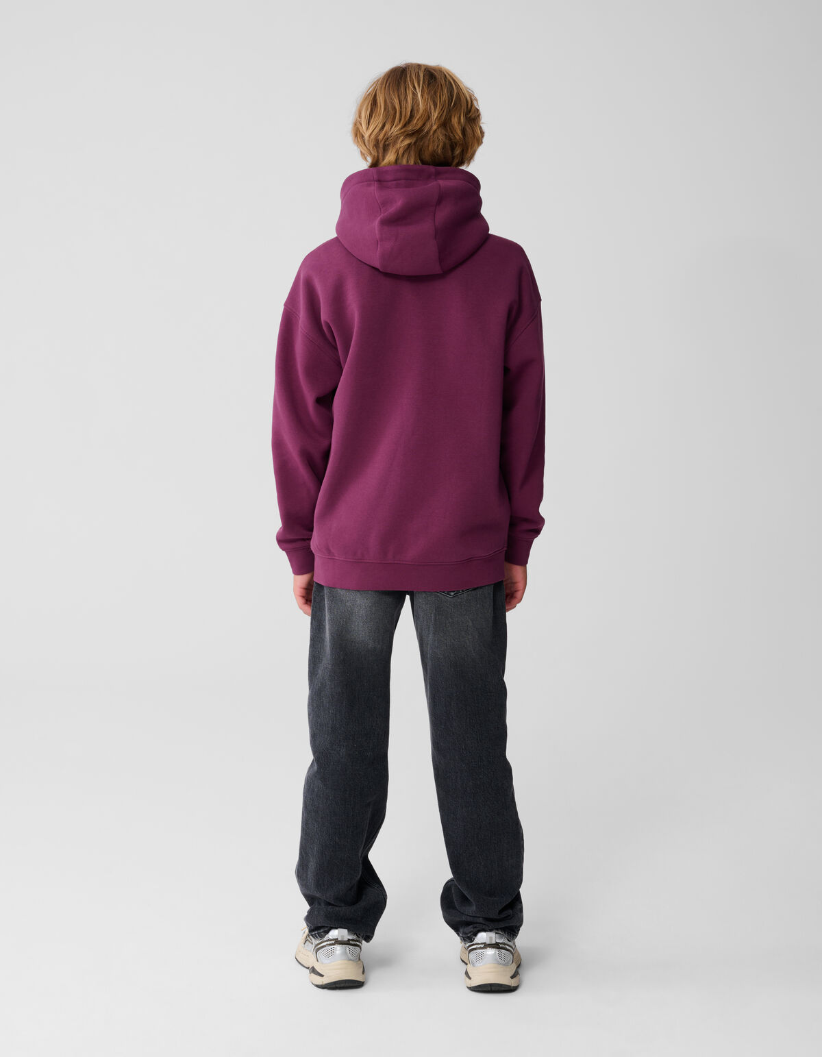 Club Stickerei Hoodie Dunkelrot SHOEBY BOYS