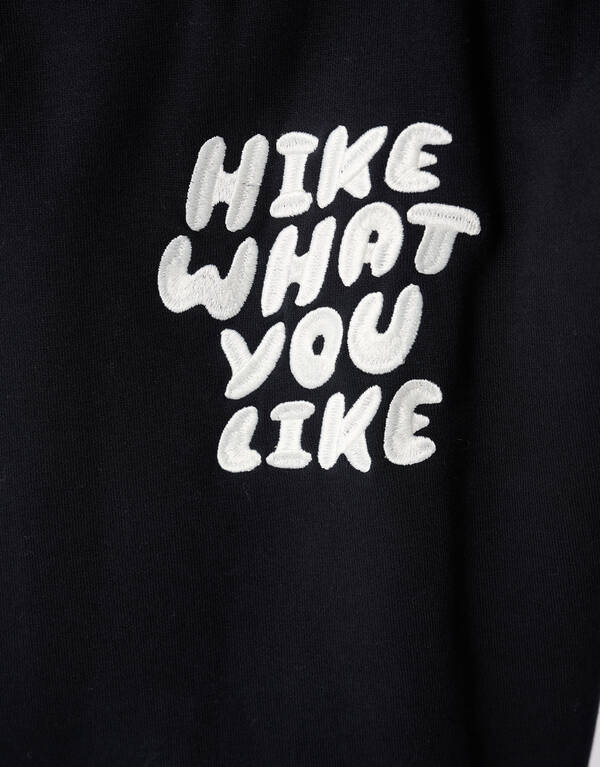 Like Hike Kunstwerk Hoodie Schwarz SHOEBY BOYS