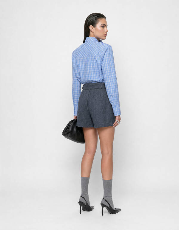 Wollshorts Grau SHOEBY WOMEN