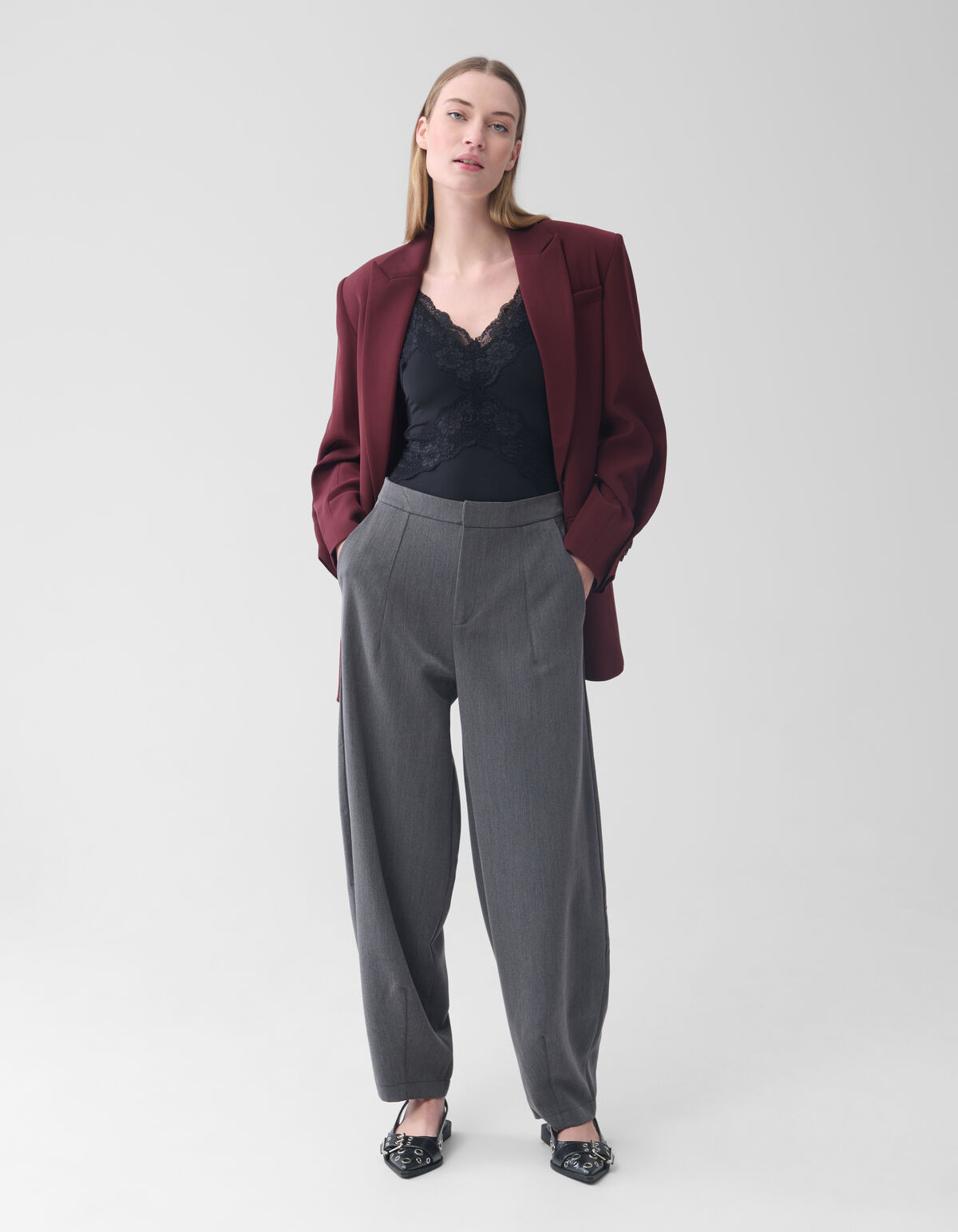 Balloon Fit Hose Dunkelgrau SHOEBY WOMEN