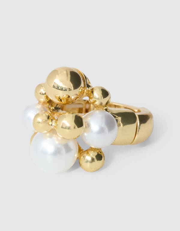 Perlenring Gold SHOEBY ACCESSOIRES