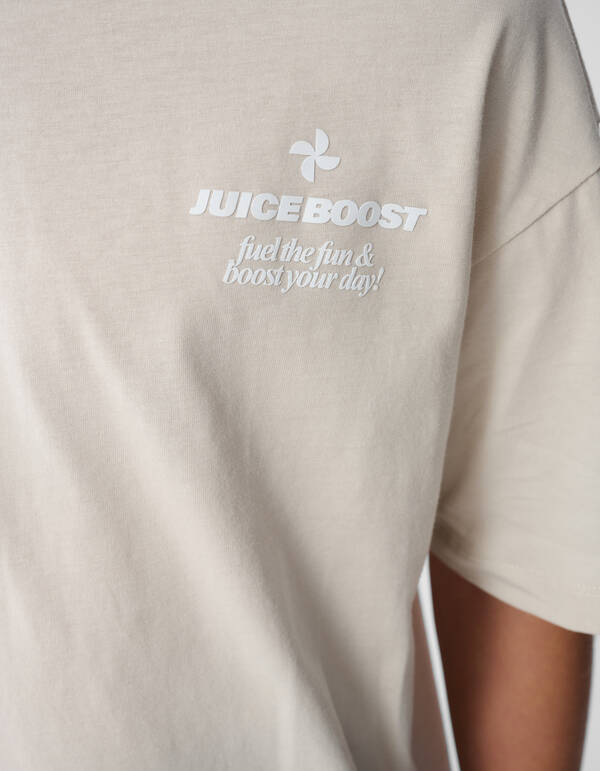 Boost Artwork T-Shirt Beige SHOEBY BOYS