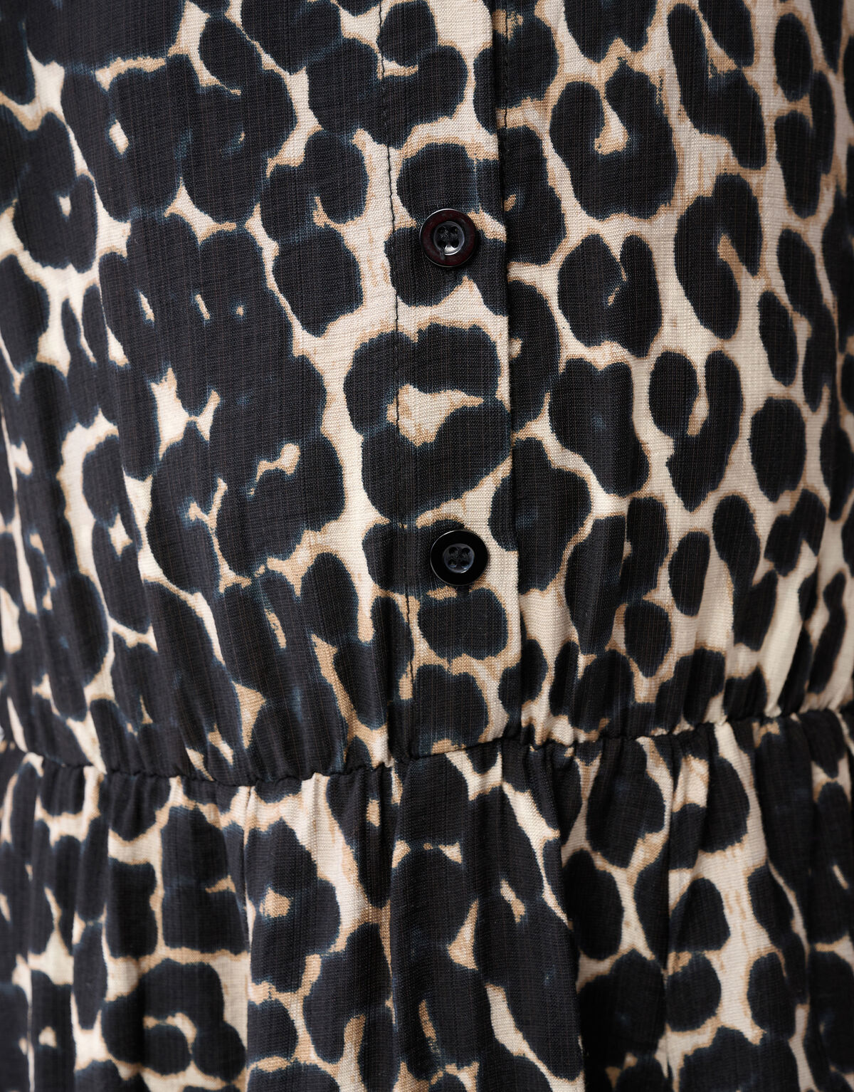 Bedrucktes Leopardenkleid Hellbraun SHOEBY GIRLS