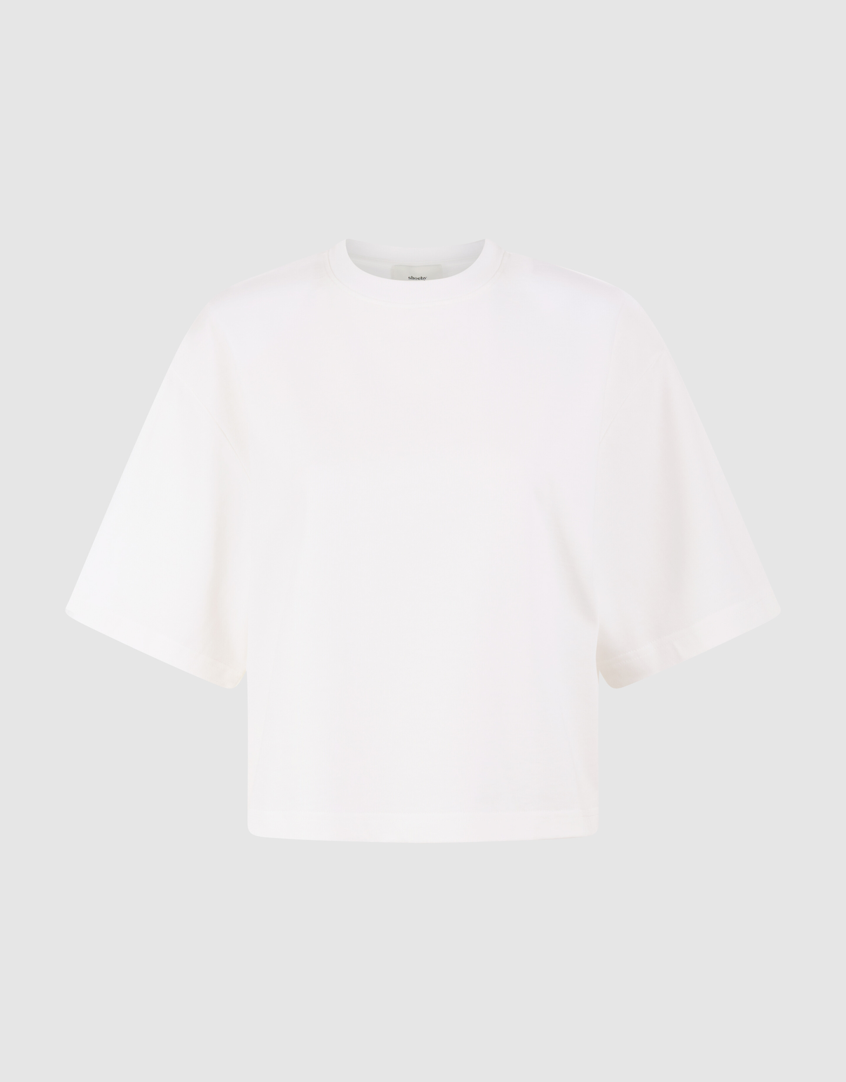 Big Shoulder T-Shirt Wei&szlig; SHOEBY WOMEN