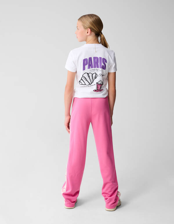 Sporty Heart Hose mit weitem Bein Rosa SHOEBY GIRLS