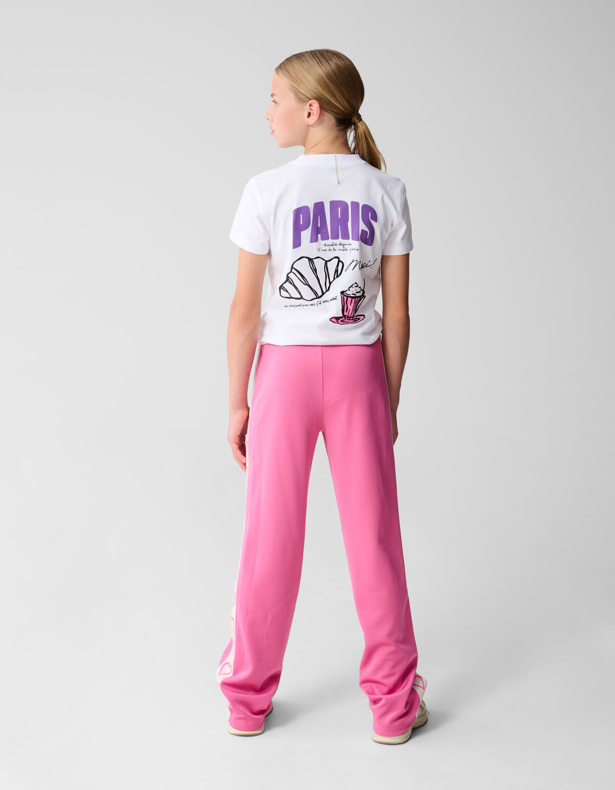 Sporty Heart Hose mit weitem Bein Rosa SHOEBY GIRLS
