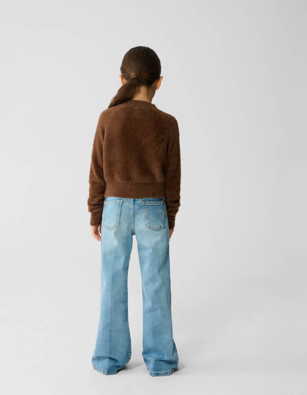 Braune Weste mit Schleife SHOEBY GIRLS