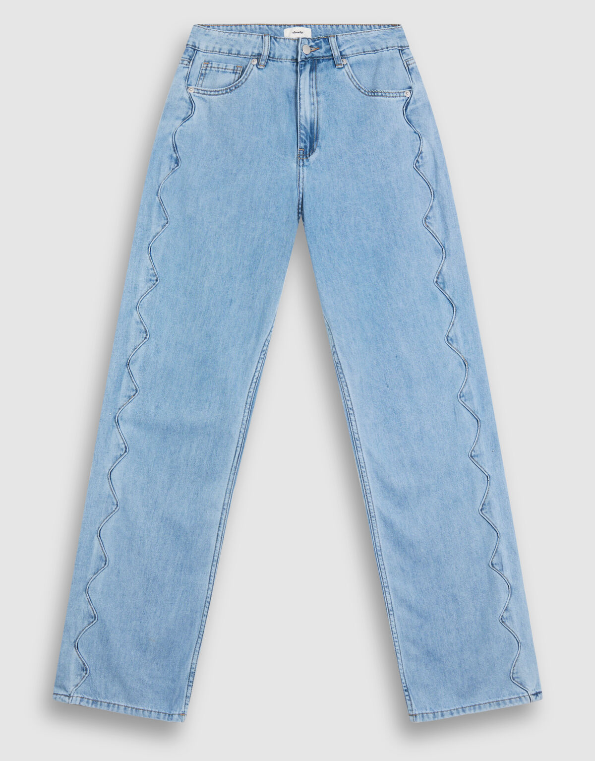 Wave Straight Fit Jeans Mittelstein SHOEBY WOMEN