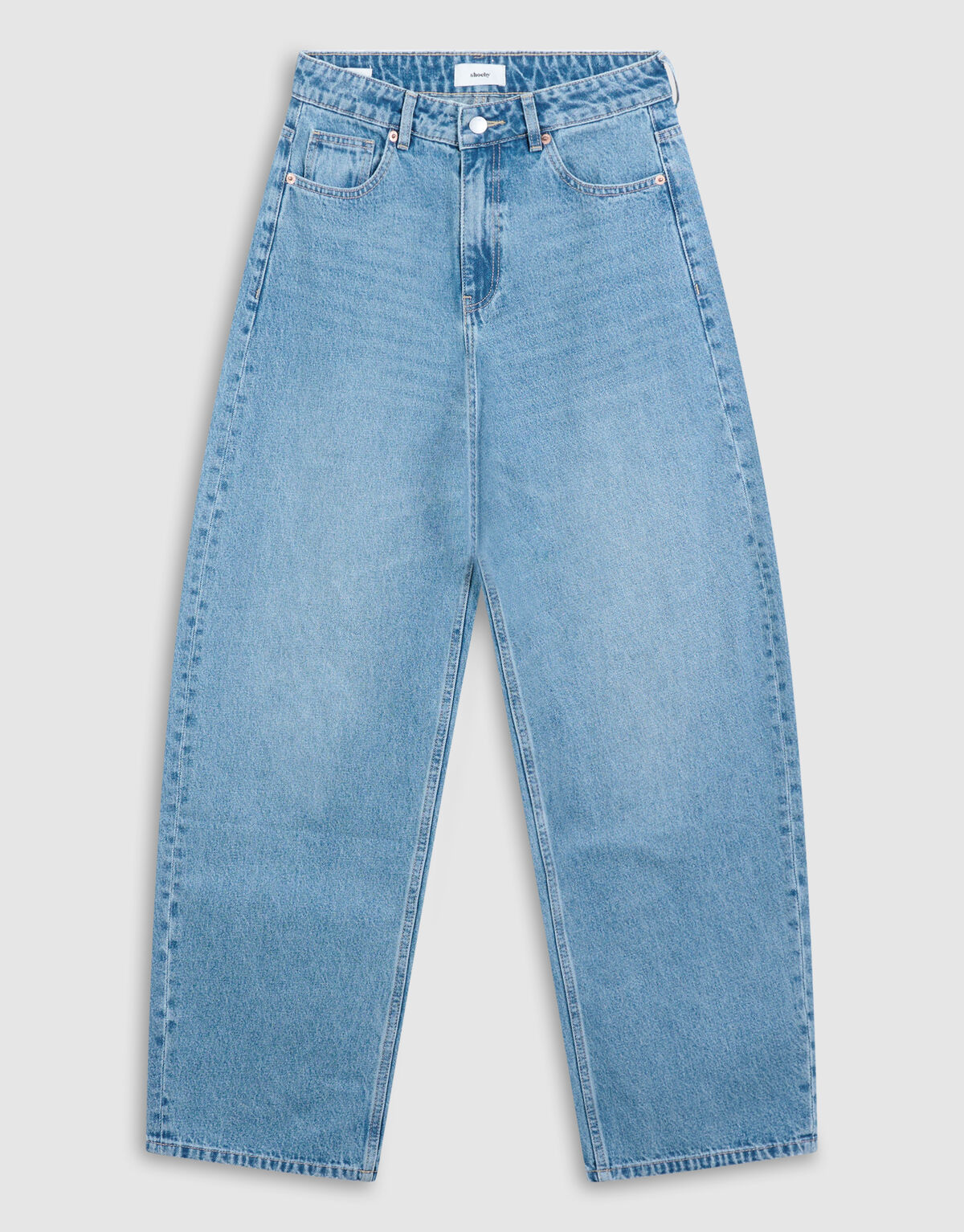 Blaue Baggy-Fit-Jeans SHOEBY WOMEN