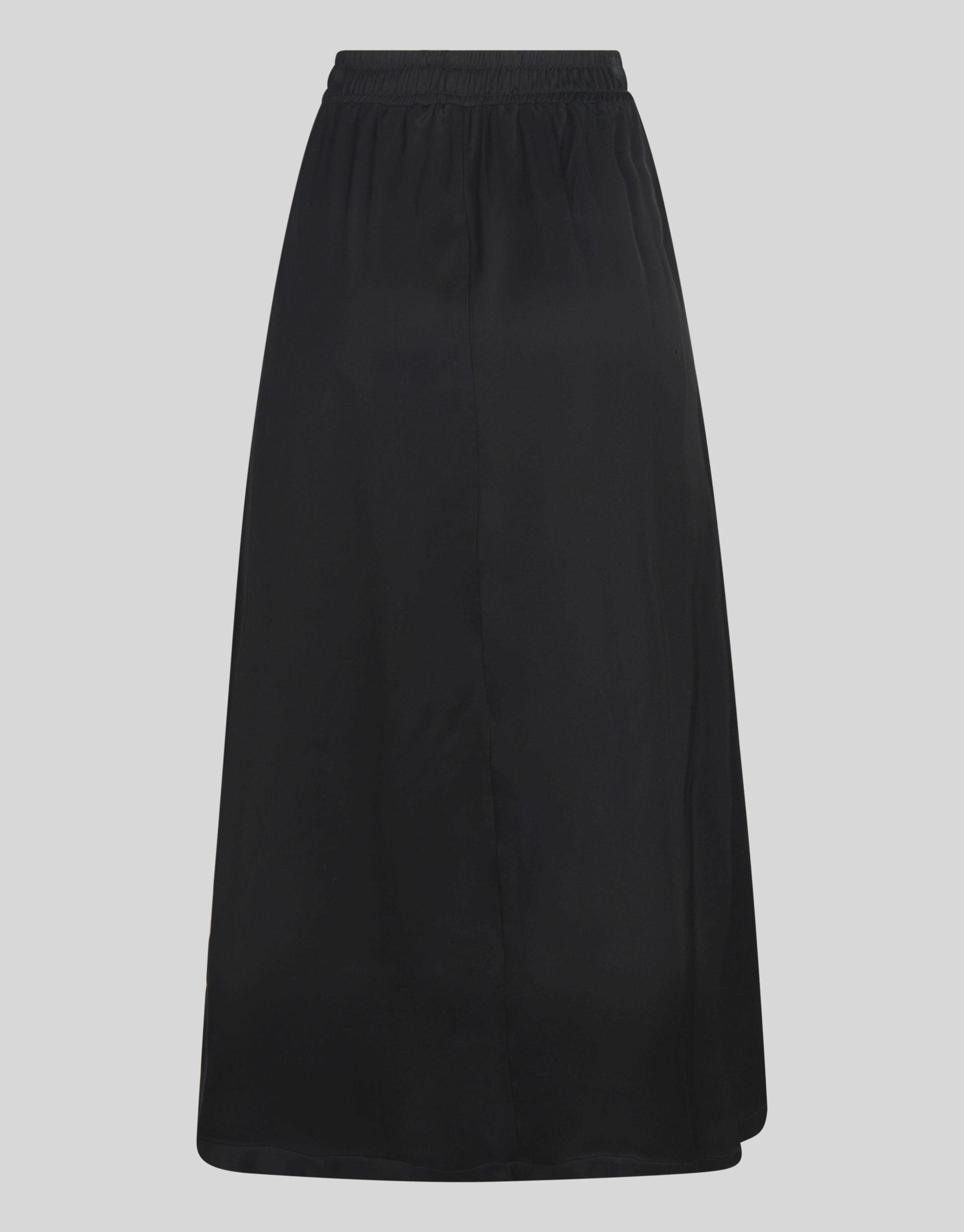 Satin Maxi Skirt Black SHOEBY WOMEN