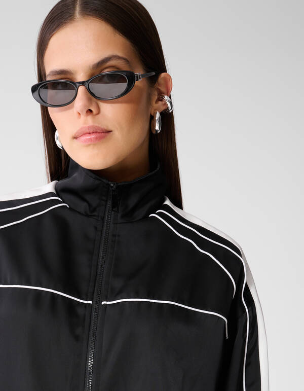 &Uuml;bergro&szlig;er Trainingsanzug Jack Schwarz Von Monica SHOEBY WOMEN