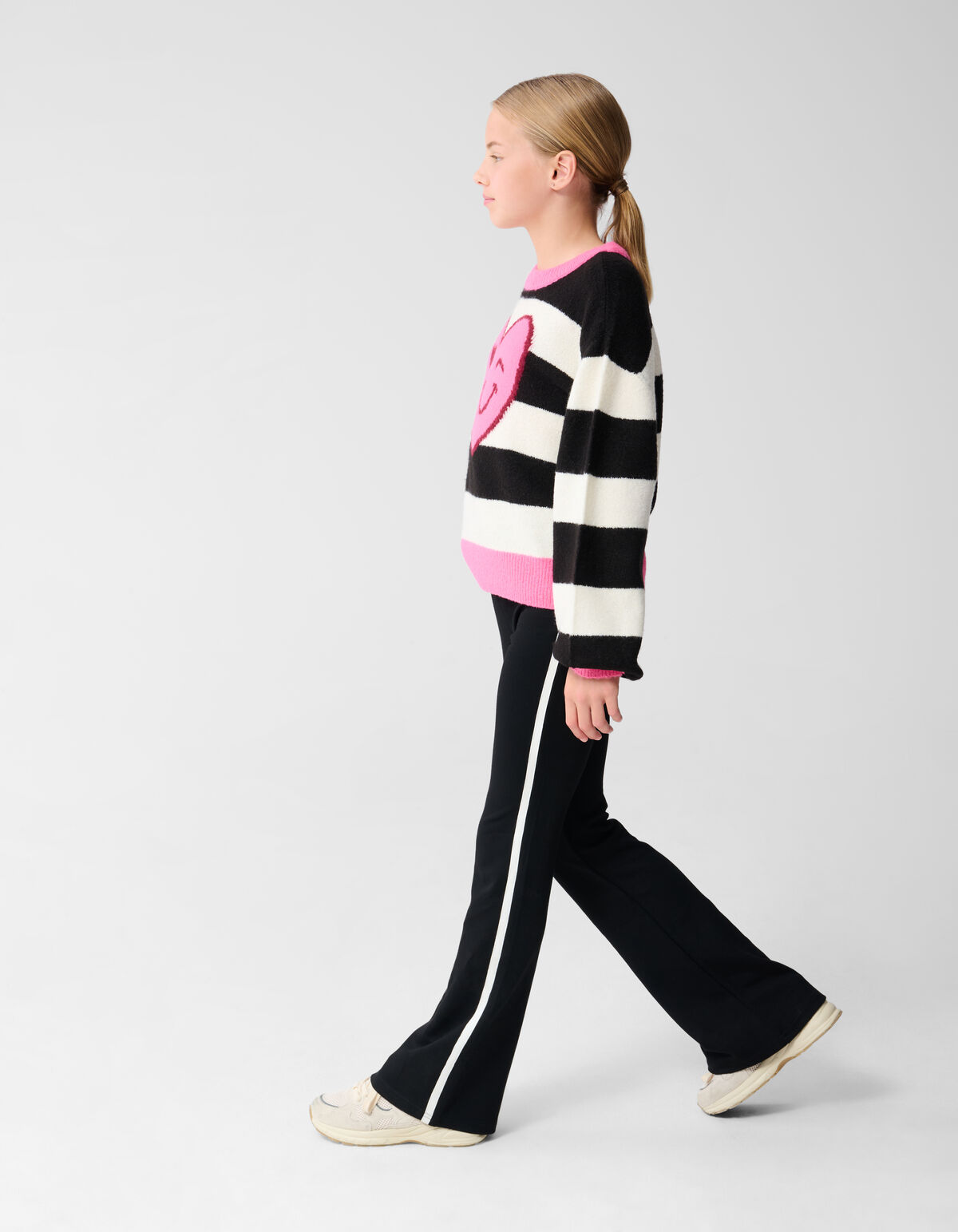 Sportliche Schlaghosen Schwarz SHOEBY GIRLS