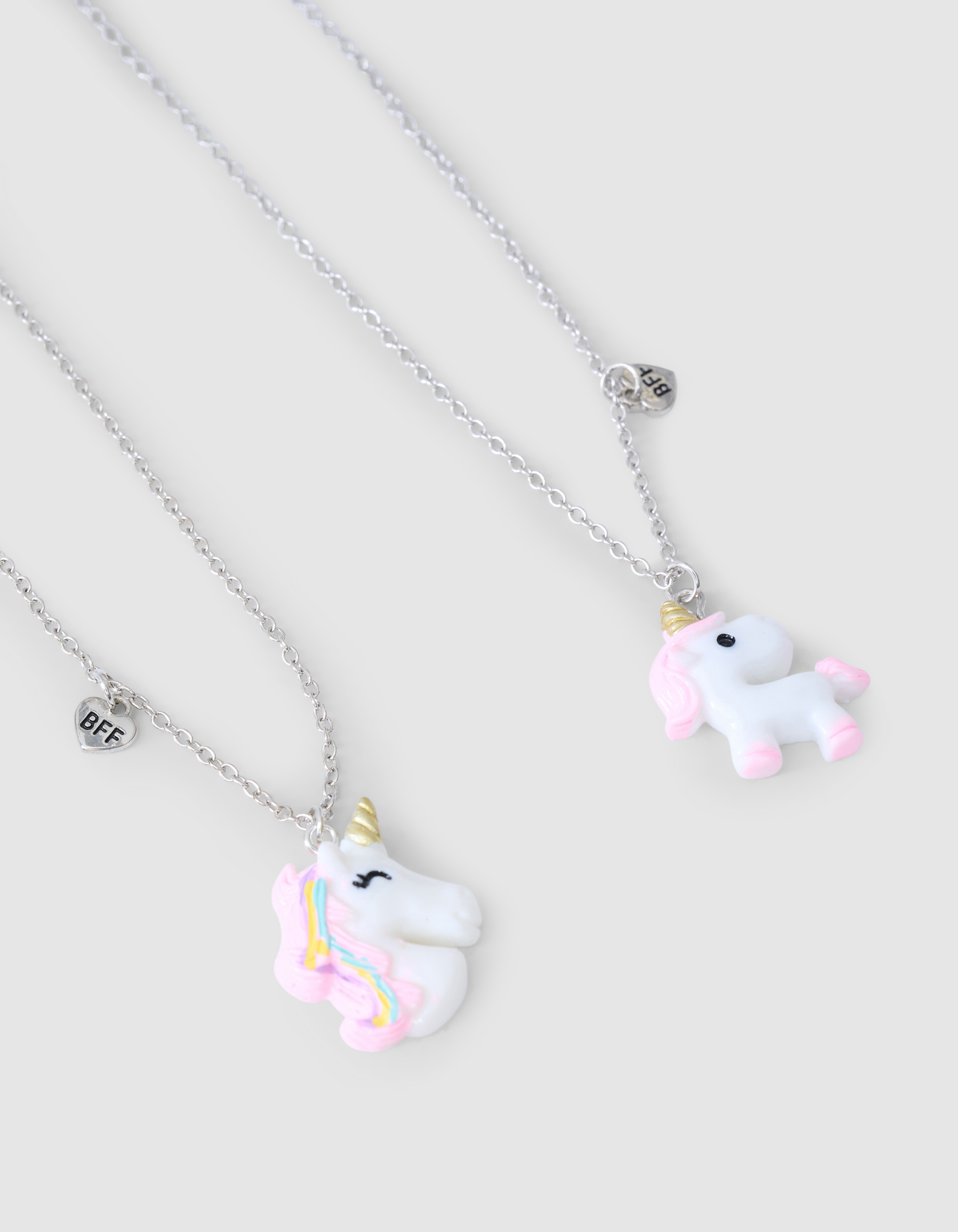 Einhorn BFF Halskette Silber SHOEBY ACCESSOIRES