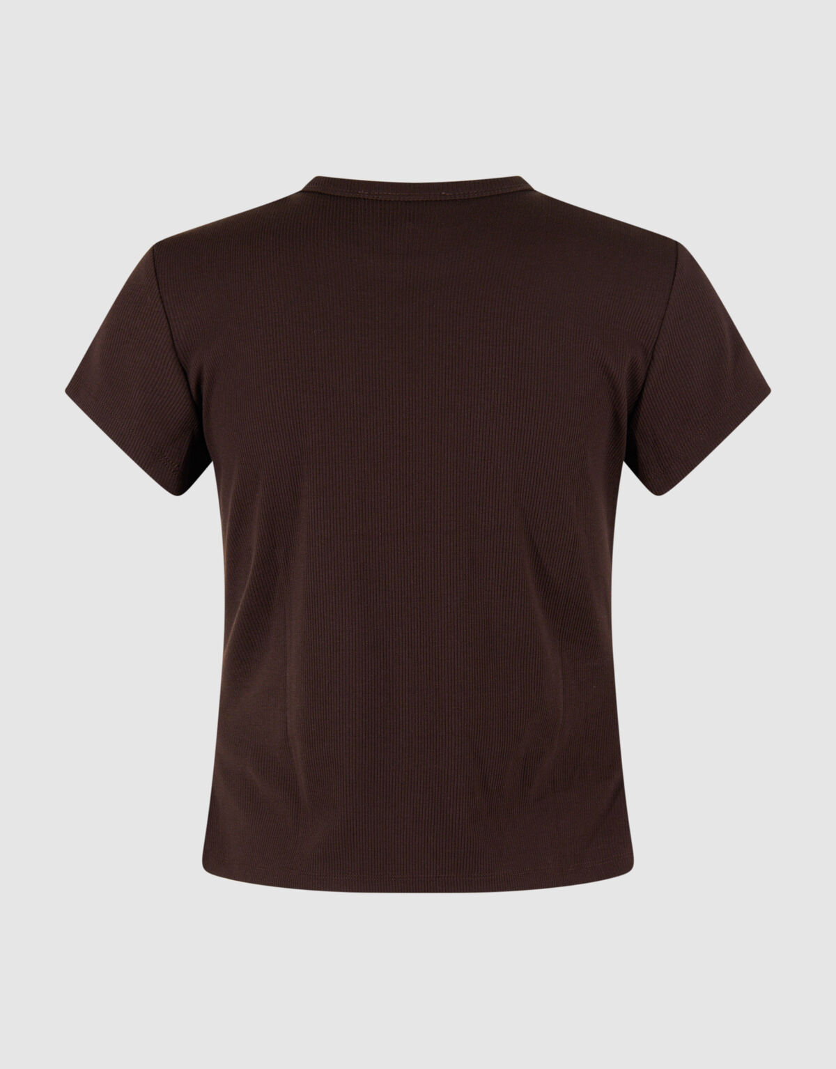 Geripptes T-Shirt Braun SHOEBY WOMEN