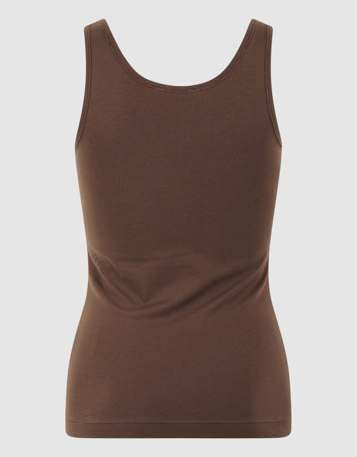 Basis Tanktop Donkerbruin SHOEBY WOMEN
