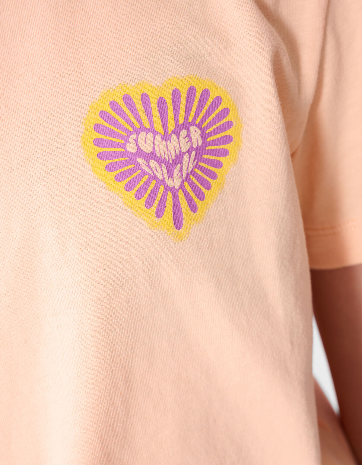 Summer Soleil T-Shirt Hellorange SHOEBY GIRLS