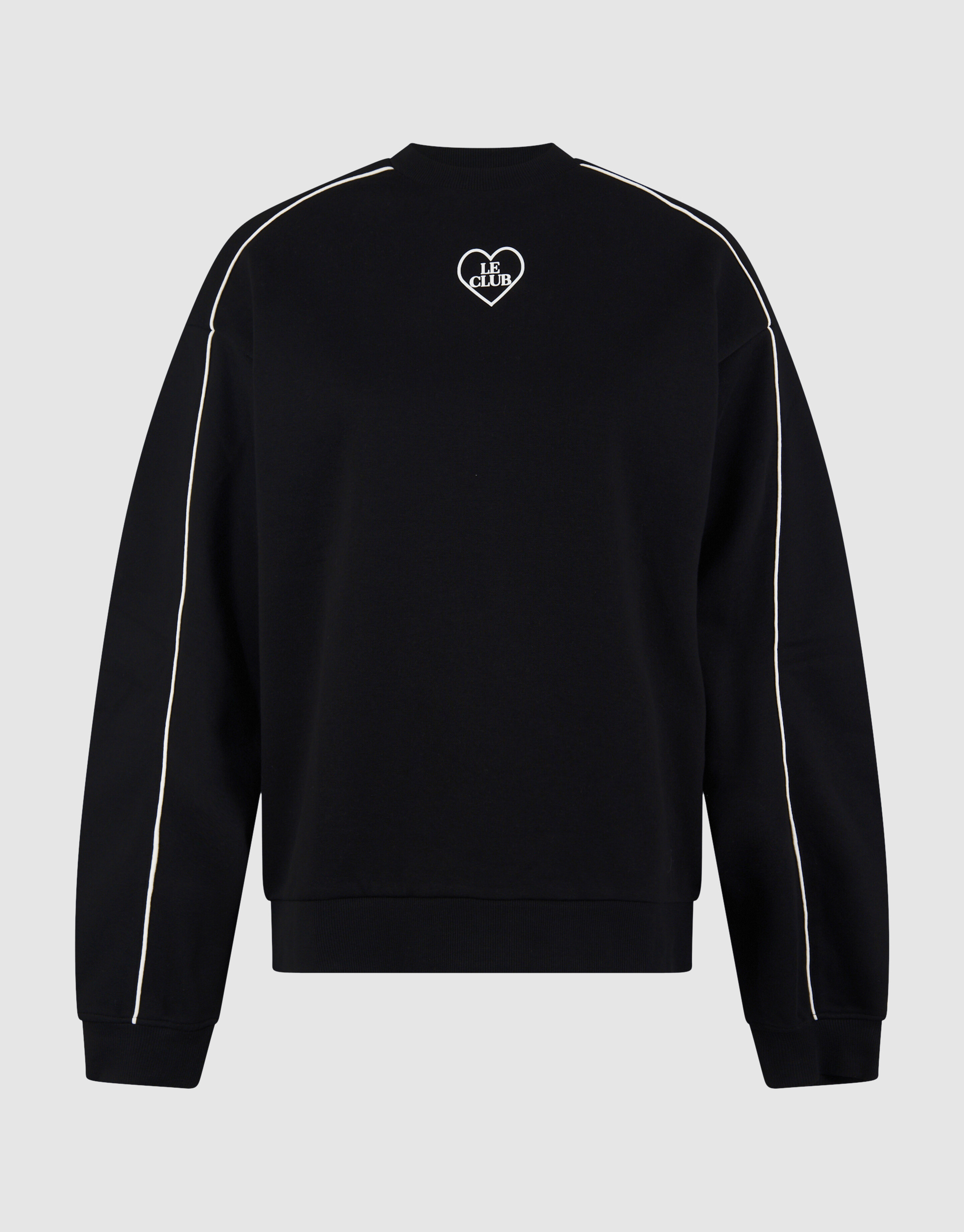 Pullover mit Herz-Artwork Schwarz SHOEBY WOMEN