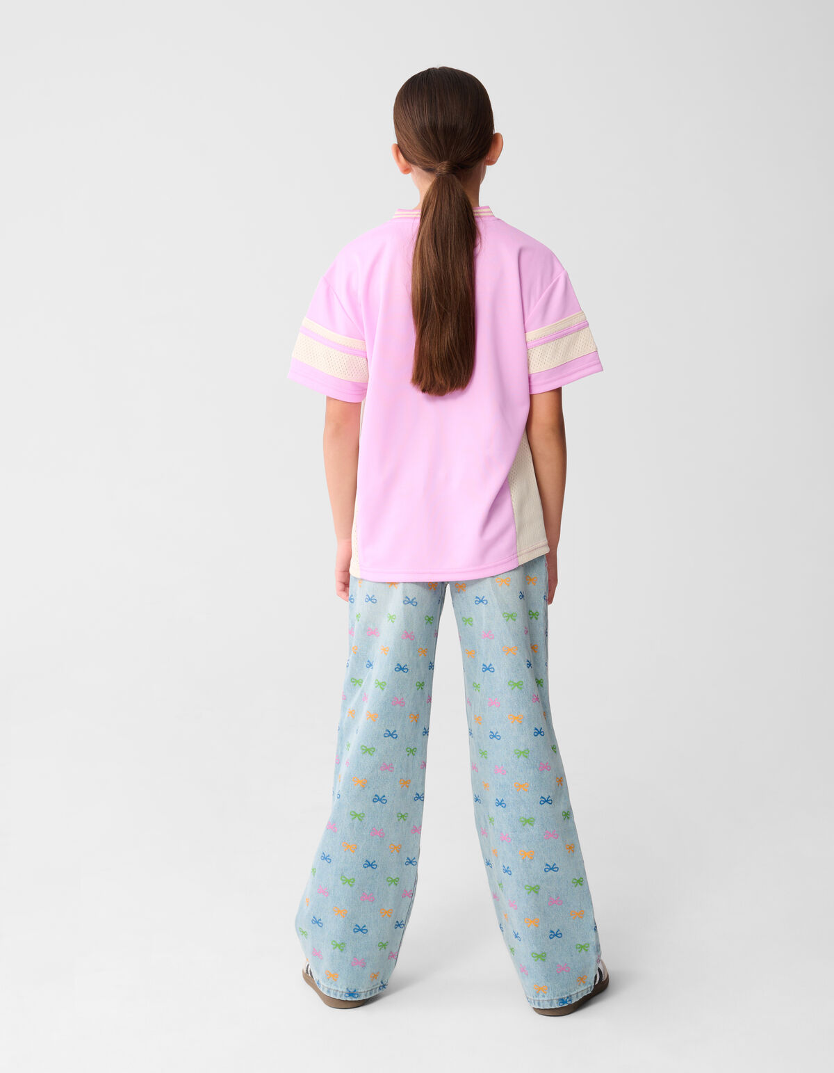 Strik Wide Leg Fit Jeans Blau SHOEBY GIRLS