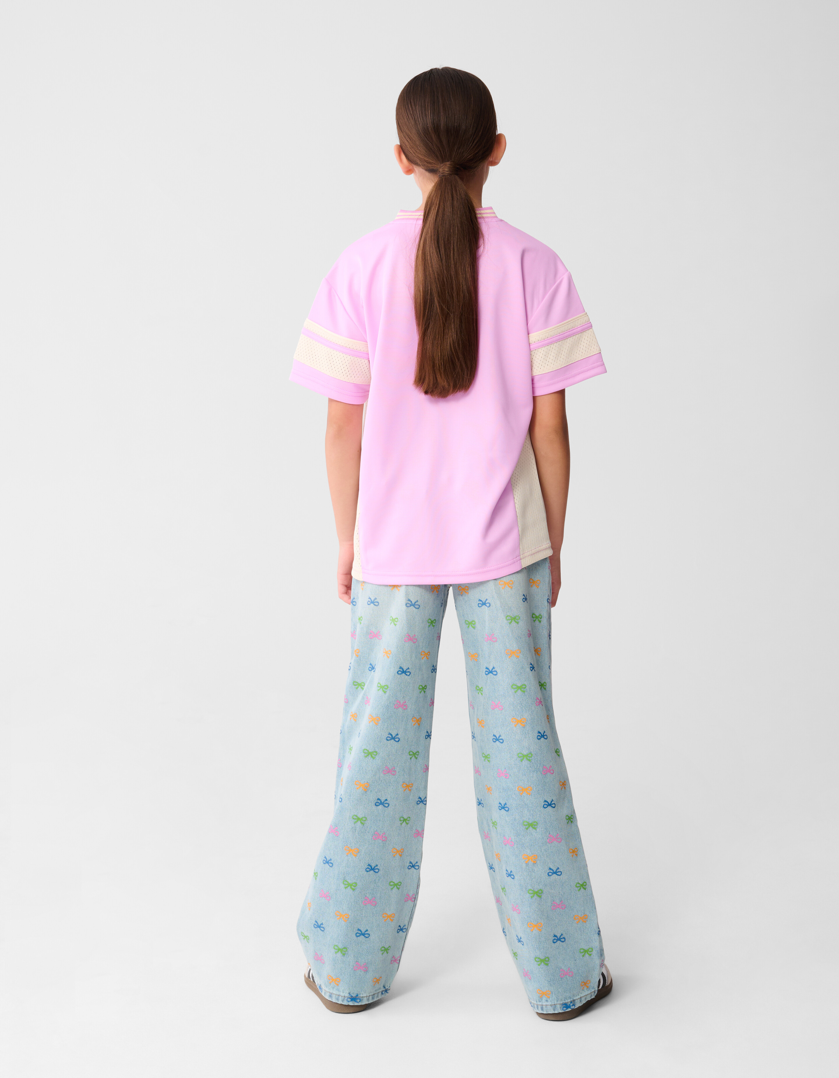 Strik Wide Leg Fit Jeans Blau SHOEBY GIRLS