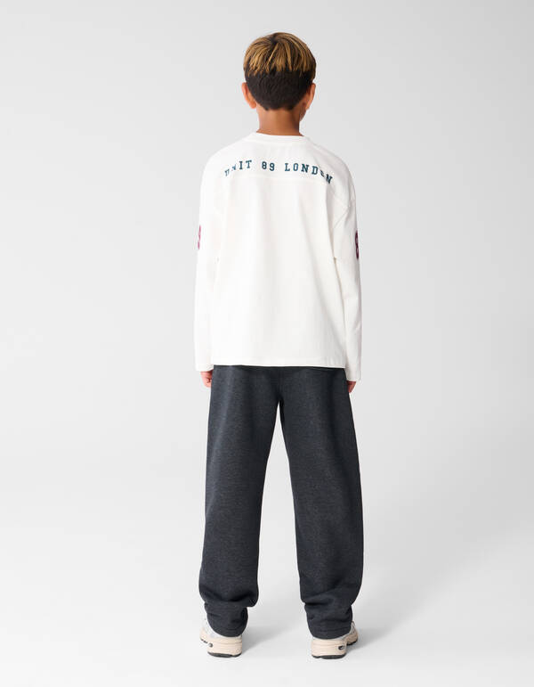 89 Artwork Sport Longsleeve Wit SHOEBY BOYS