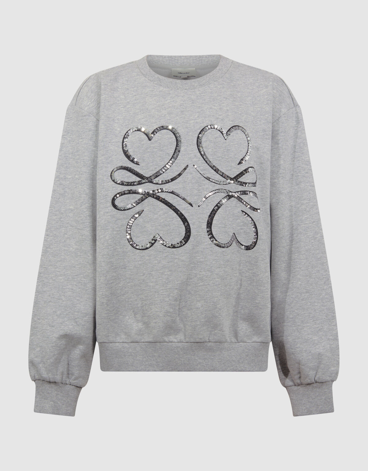 Verzierter Pullover Grau SHOEBY GIRLS