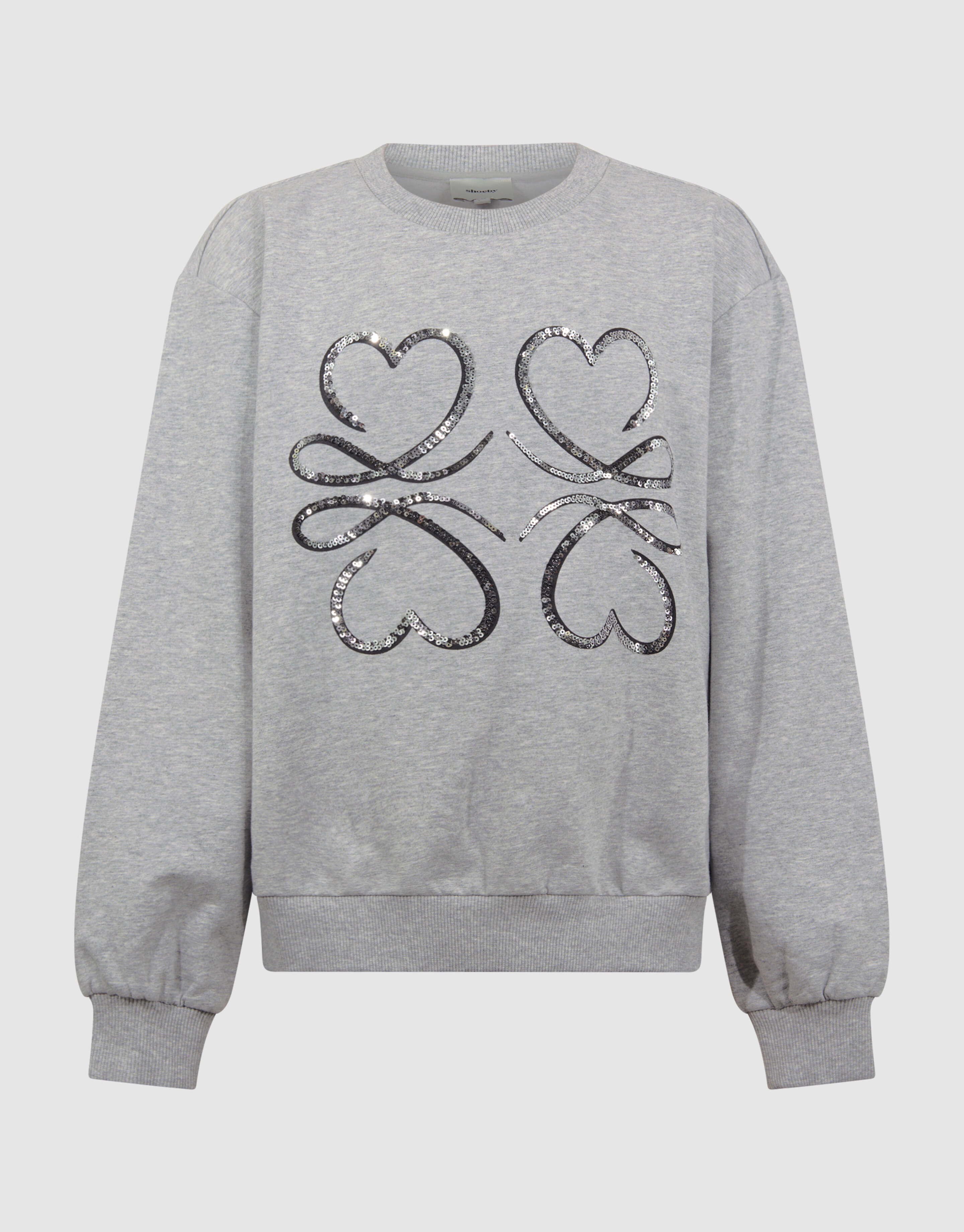 Verzierter Pullover Grau SHOEBY GIRLS