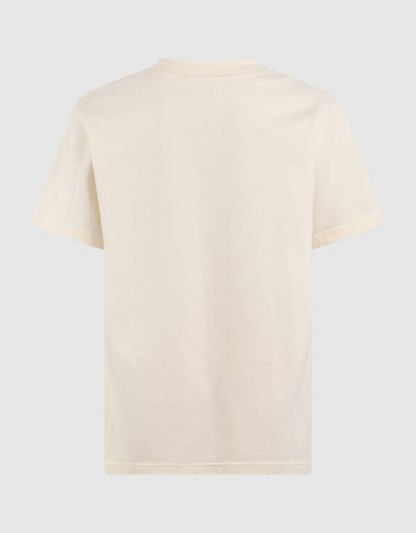 Kunstwerk T-Shirt Gebrochen Wei&szlig; SHOEBY BOYS