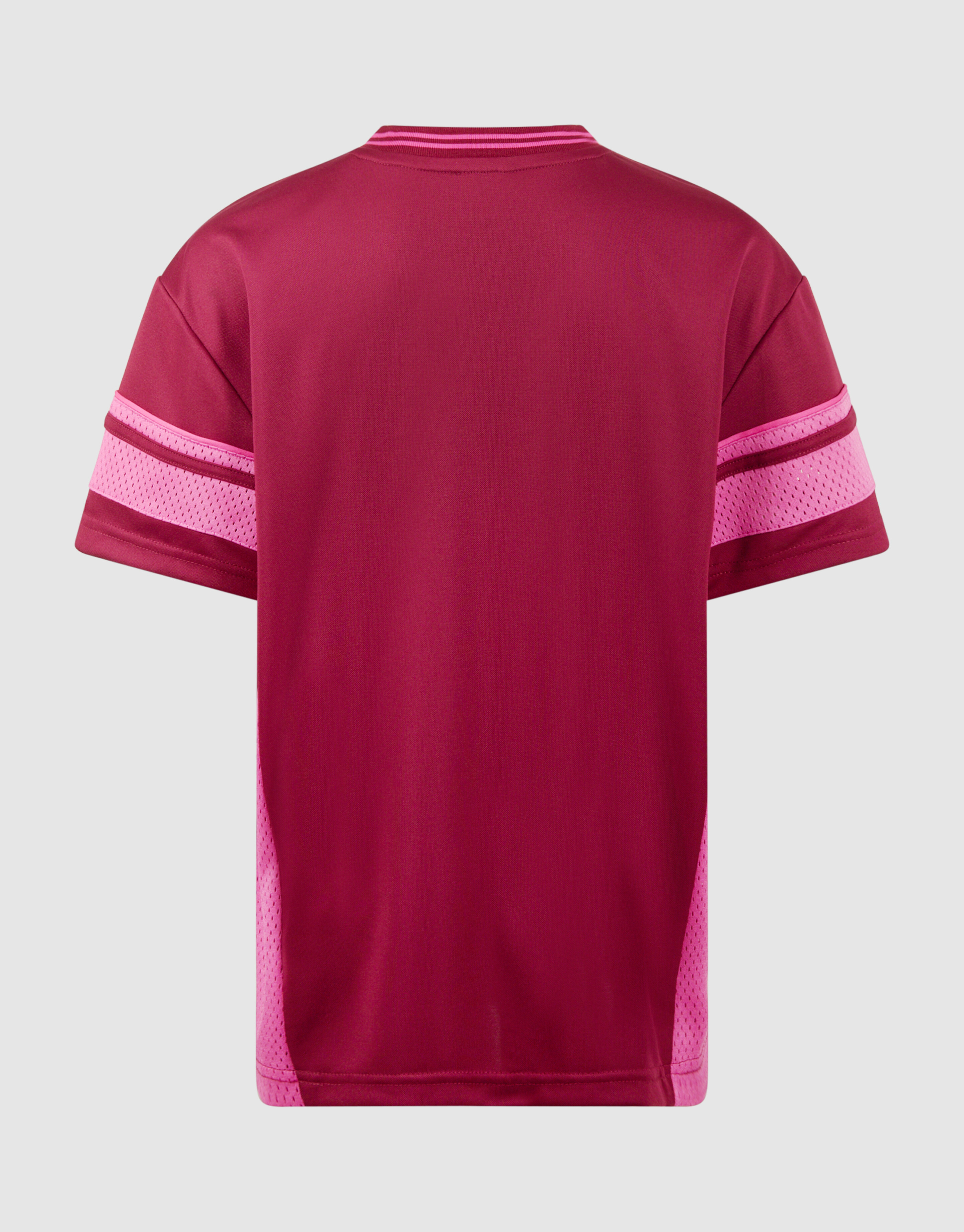 Baseball Mix T-Shirt Dunkelrot SHOEBY GIRLS