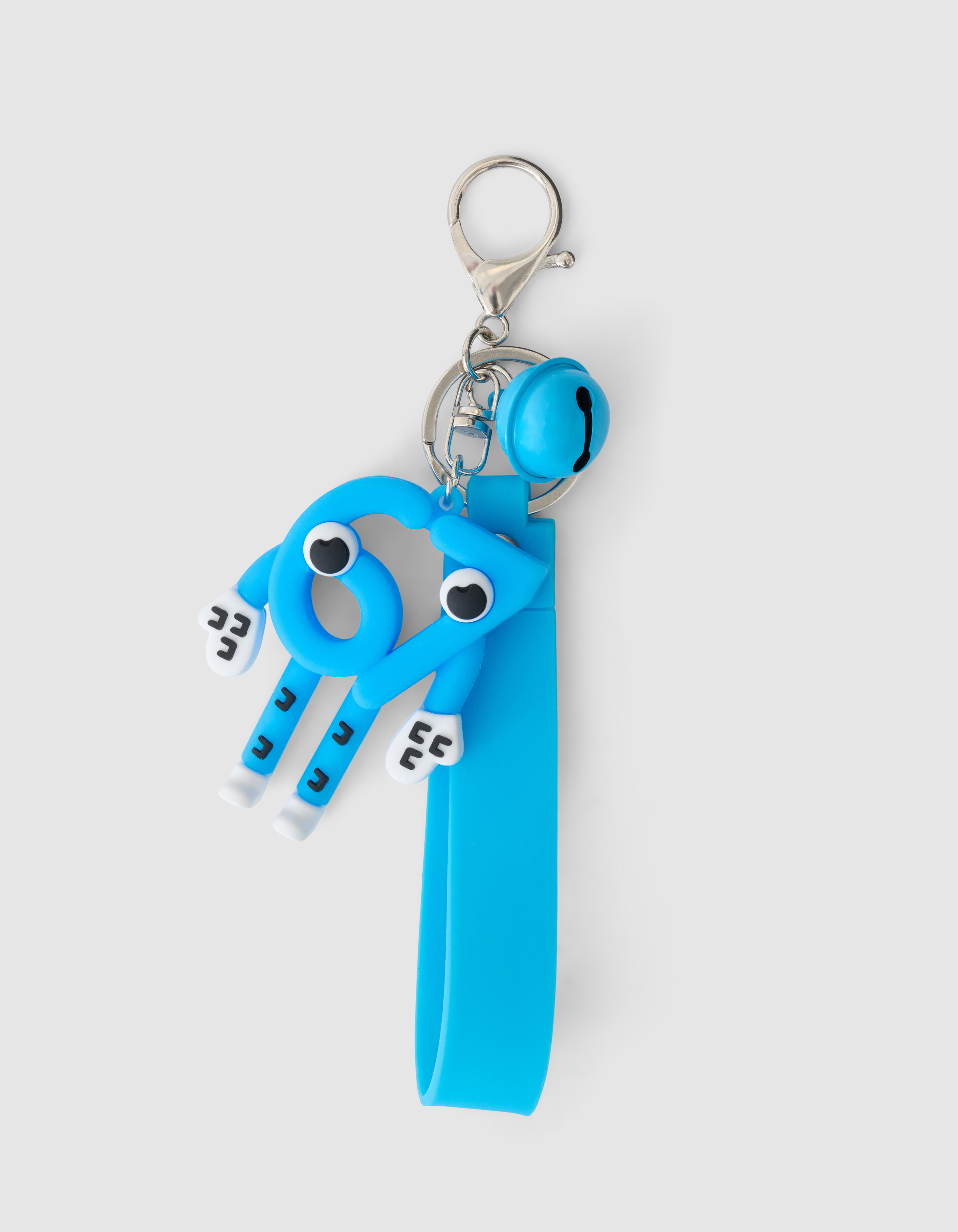 Lustiger Schl&uuml;sselanh&auml;nger Blau SHOEBY ACCESSOIRES