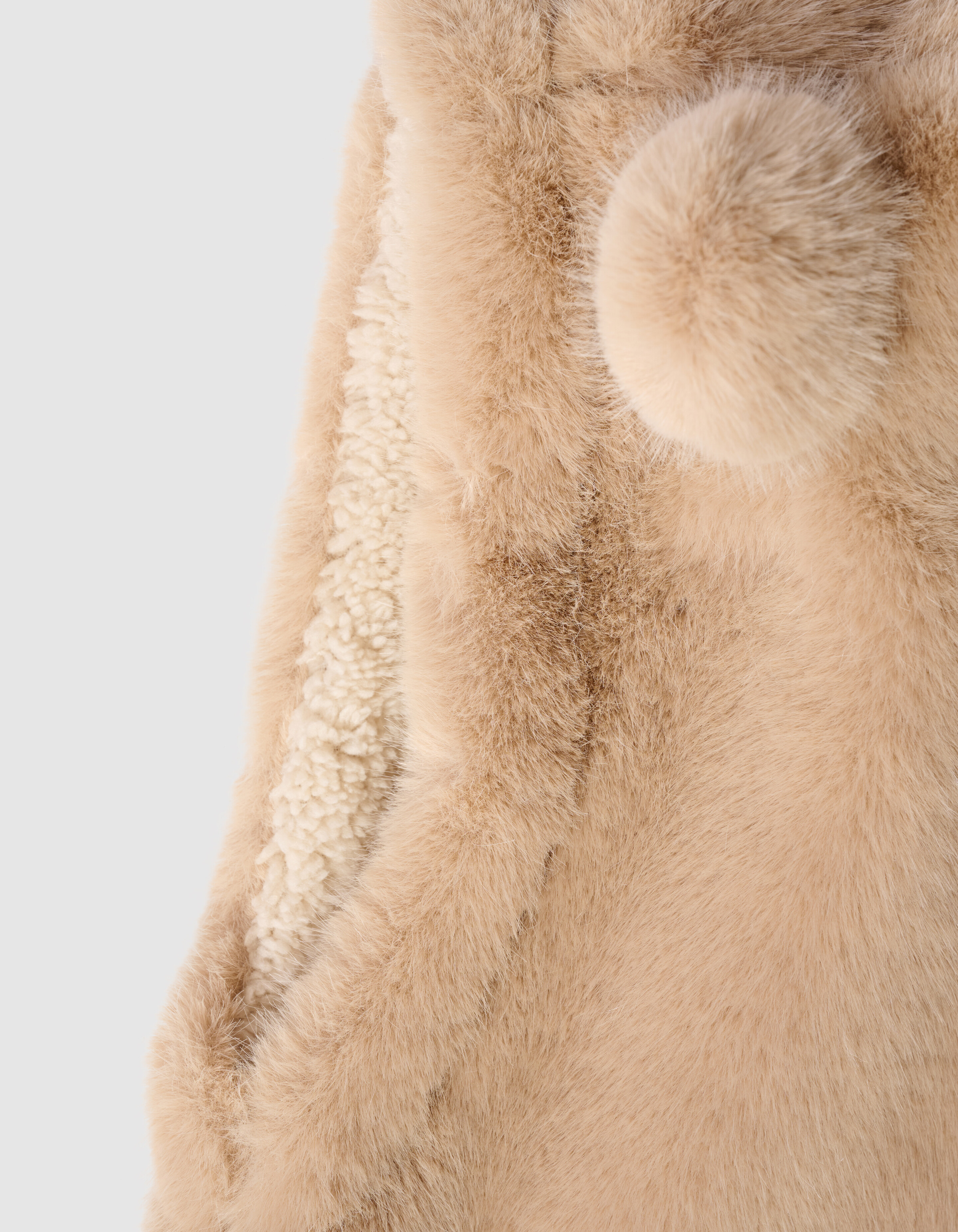 Fluffy B&auml;renm&uuml;tze Sand SHOEBY ACCESSOIRES