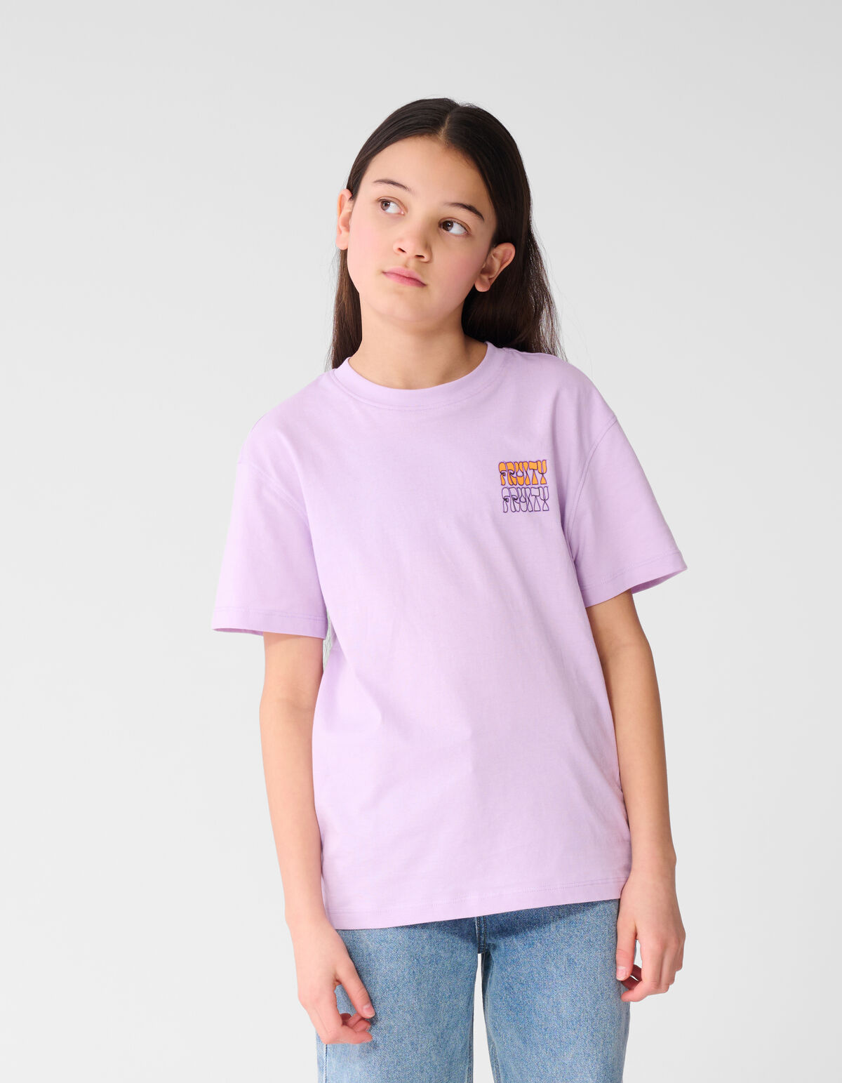 Fruity Artwork T-Shirt Helllila SHOEBY GIRLS