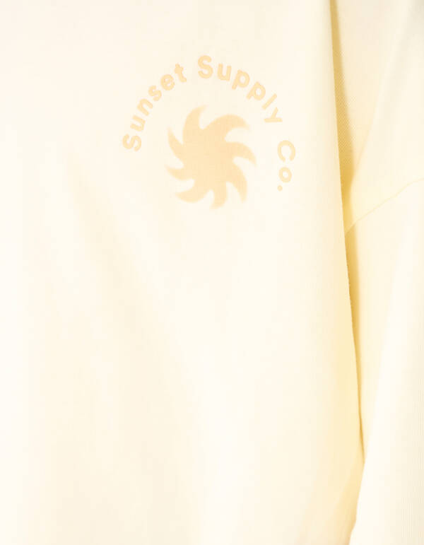 Sunset Artwork T-Shirt Hellgelb SHOEBY BOYS