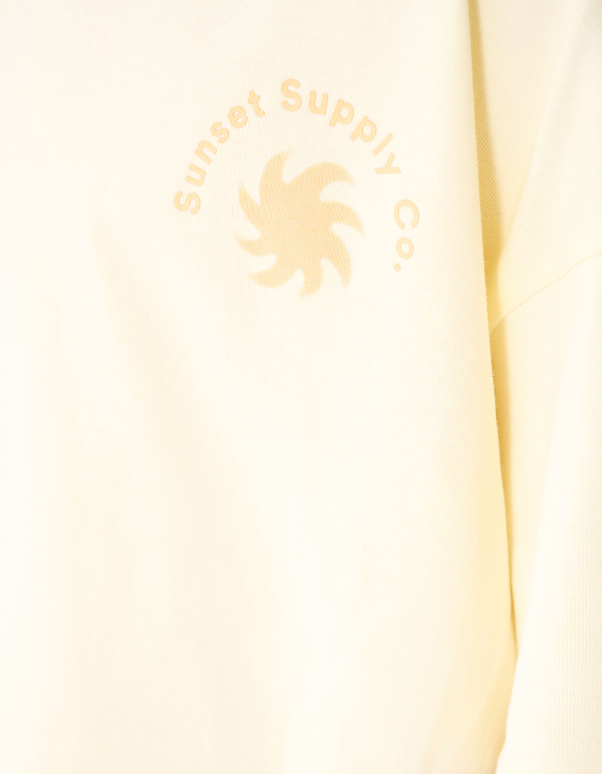 Sunset Artwork T-Shirt Hellgelb SHOEBY BOYS