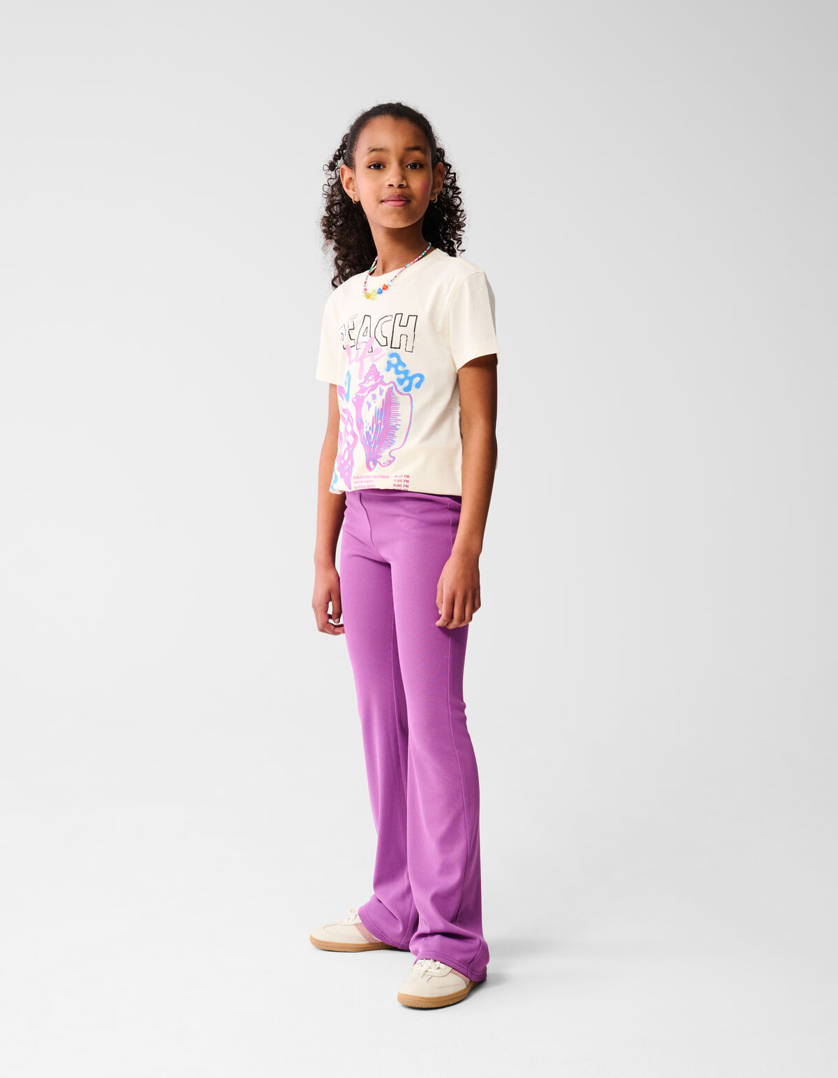 Ausgestellte Leggings Lila SHOEBY GIRLS