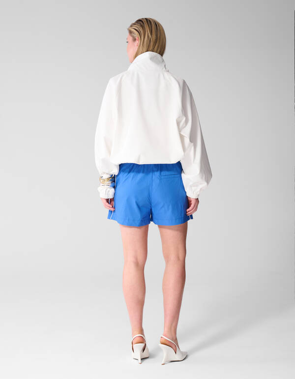 Indigo-Popeline-Shorts Blau SHOEBY WOMEN